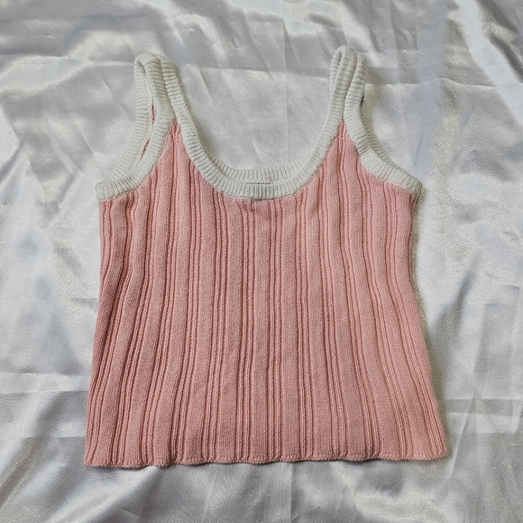 Rue Stiic Pink Knitted Tank 🩷 - Picture 2 of 6